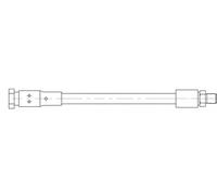 Flexibler Bremsschlauch mit Innengewinde 32.216 QUICK BRAKE für BMW X3 X4
