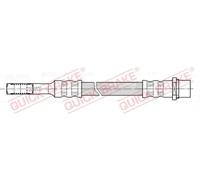 OJD Quick Brake Bremsschlauch 58.939 – flexibel mit Innengewinde – hinten rechts für VAUXHALL OPEL