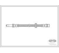 Flexibler Bremsschlauch Vorderachse 19026526 CORTECO für VOLVO S60 I S80 I