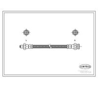 Corteco Bremsschlauch 19035104 vorne für Mitsubishi Pajero I/II