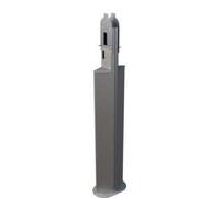 FleXmount TWIN Komplett-Stele Fronius Wattpilot 2.0 | ohne Dach, 2-fach