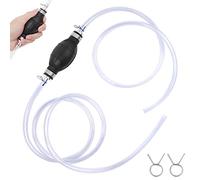 flintronic Handpumpe, Handpumpe Wasser, Umfüllpumpe Kraftstoffpumpe Kraftstoffleitung Absaugpumpe für Kraftstoffe, Auto, Boot, Kraftstoffpumpe Vakuumpumpe für Wasser, Benzin, Diesel Benzinschlauch