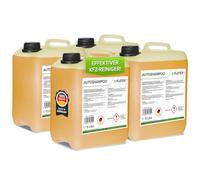Flotex - Autoshampoo Konzentrat im praktischen 4x5L Kanister | Autoshampoo für Hochdruckreiniger | Autoreiniger für PKW, LKW, Wohnmobil und Motorrad