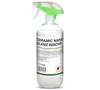 FLOTEX Ceramic NANO Glanz-Wachs 1 x 1L | Sprühwachs fürs Auto mit Keramikversiegelung und Abperleffekt | Lackversiegelung & Glanz für Lack, Kunststoff, Glas und Gummi | Made in Germany