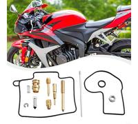 Floweringbeter Vergaser-Überholungssatz mit Messingdüsen, Gummidichtungen und Dichtungen für Honda CR125R 2004-2007, entworfen für Mikuni für TMX 38 Vergaser mit TPS