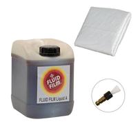 FLUID FILM Liquid A Korrosionsschutz & Vaupel Flachstrahldüse + Folie Rostschutz