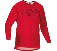 Fly Racing Kinetic Fuel Motocross Jersey, rot, Größe XL für Männer