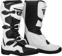 Fly Racing Maverik Motocross Stiefel, schwarz-weiss, Größe 46 für Männer