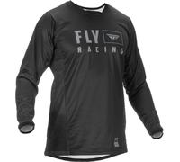 Fly Racing Patrol Motocross Jersey, schwarz, Größe M für Männer