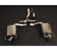 FMS 3 Zoll 76mm Duplex-Endschalldämpfer V2A Opel Insignia OPC Sports Tourer 4x4