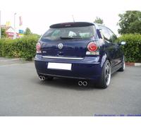 FMS Duplex-Sportauspuff Stahl VW Polo GTI Schrägheck (9N3) 1.8l Turbo 110kW