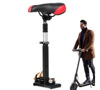 FmtwPhn Sitz für Elektroroller, Sitzbefestigung für Elektroroller - Verstellbarer Sitzersatz für lange Fahrten,Ergonomisches Elektroroller-Zubehör für Outdoor-Fahrräder, zum Radfahren