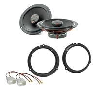 Focal ICU165 2-Wege Koax Lautsprecher Einbauset für Ford Focus 3 DYB Fiesta JA8