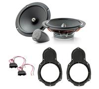 Focal ISU165 2-Wege Lautsprecher Einbauset vorne passend für Passat B6 B7 3C CC