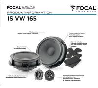 Focal F-ISVW165 - 16,5cm 2-Wege Compo für VW