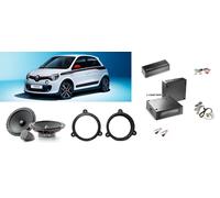 Focal Kit Subwoofer + Verstärker + Lautsprecher Für Renault Twingo III Ser...
