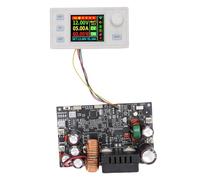 Fockety Einstellbarer Spannungsregler, 25 A 1750 W 12-85 V auf 0-70 V DC-Abwärtswandler mit Spannung und Amperemeter, Konstantstrom-Volt-Step-Up-Down-Stromversorgungsmodul