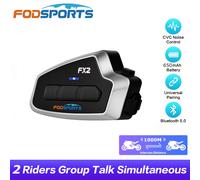1KM Motorrad Headset Helmet Bluetooth Intercom Gegensprechanlage 2Way Interphone