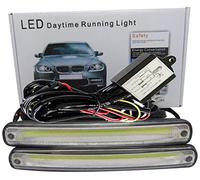 FOLGEMIR COB LED Tagfahrlicht, dimmbare Tagfahrleuchten, mehr als ECE R87, DC 12V, 6000K Weiß