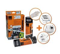 Foliatec Sprühfolie für Felgen 2x 400ml Felgenfolie WEISS GLÄNZEND