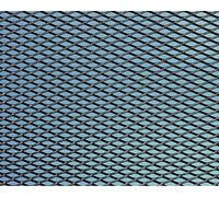 Foliatec Aluminium Renngitter Zuschneidbar, Eintragsungsfrei, für Auto und Bike, Mittel Schwarz, Maße 20x 60 cm, 2 Stück