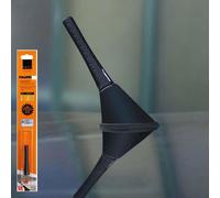 Foliatec Auto Antenne lang 16V schwarz Dachantenne 15,5cm universal M5 M6 M7 Neu