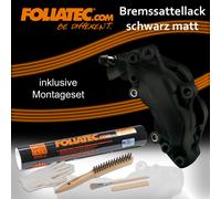 Foliatec Bremssattel Lack Set, midnight black matt