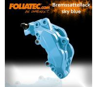 Foliatec FT2178 Bremssattel Lack Set, 7-teilig, Sky Blue