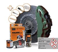 Foliatec Bremsattellack Green Hell metallic 2152 Hitzebeständig Lack Farbe