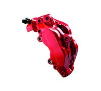 Foliatec Bremssattel Lack Set, racing rosso 3 Komponenten