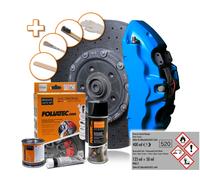 FOLIATEC Bremssattellack in GT BLAU Bremssattel Bremssattelfarbe Lack