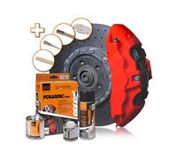 Foliatec | Bremssattellack-Set Racing Rosso Matt | (2175)