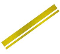 FOLIATEC Car Design Sticker Aufkleber Autoaufkleber Autosticker LINES, gold chrom matt, 5,8 x 360 cm