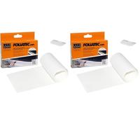 FOLIATEC Lack Schutzfolie Lackschutz Folie für Auto Ladekante, transparent, 9,5 x 120 cm (Packung mit 2)