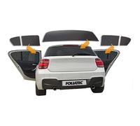 FOLIATEC ProShape Scheibentönungsfolie passgenaue 2D Tönungsfolie für Audi A3 8V Sportback 5-Türer, 85% Verdunkelung