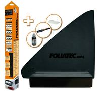 FOLIATEC Scheibentönungsfolie, Tönungsfolie für Autoscheiben, BLACKNIGHT Superdark 76 x 300 cm, mit ABG, 95% Verdunkelung