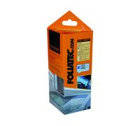 Foliatec 1225 Topstripe Blendstreifen, grau-schwarz, 15 x 152 cm