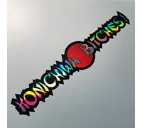 Folien-Zentrum - Konichiwa Bitches Oilslick Schwarz 17,5x3,5cm - hochwertiger Aufkleber Auto Tuning - OEM & JDM Japan Autosticker - Lustige Sticker Aufkleber für Car - Autoaufkleber - Made in Germany