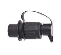 Folpus Steckverbinder Stecker Buchse Anhänger Wohnwagen Metall Wasserschutz Rostfrei für Landwirtschaftliche Fahrzeuge Auto Boot Ersatzteile, Stecker