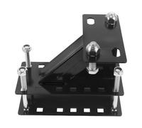 FONDOTIN Reserveradträger aus Kohlenstoffstahl Universelle Halterung für Anhängerkupplung Wetterfeste Reserveradhalterung für Lkw Wohnmobile und Bootsanhänger