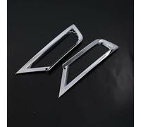 for VW T-ROC 2017 2018 ABS Chrom Auto Nebelscheinwerfer/Hinten Schwanz Nebelscheinwerfer Lampenabdeckung Trim(Front)