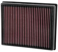 K&N Motorluftfilter: wiederverwendbar, alle 75.000 Meilen reinigen, waschbar, Ersatz-Autoluftfilter: kompatibel mit 2013-2019 Ford/Lincoln (Edge, Fusion, Galaxy, Mondeo, S-Max, Continental), 33-5000