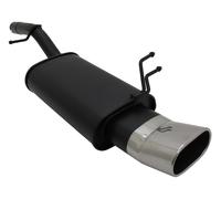 Novus Sportauspuff für Ford Fiesta MK6 JH / JD 75x135mm DTM mit ABE
