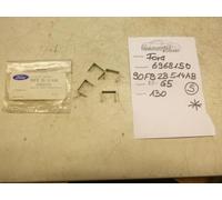 Ford Fiesta MK3 3 89-96 Trommelbremse Bremse hinten Shim Geräuschdämpfungsplatte