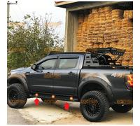 Ford Ranger 2012-2023 Trittbretter LED Nervenleiste Seitenstufe Stahl TÜV