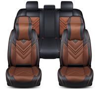 Ford S-Max 1 Bj 2006-14 kompatible Schonbezüge in Schwarz/Braun FSL2