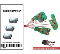 FORD SCHLÜSSEL FUNKSCHLÜSSEL TASTER MICROSWITCH KEY BUTTON FOCUS FIESTA MONDEO