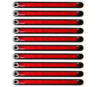 Formplas 10x Rot 15 LED 24V Seitenmarkierung Begrenzungsleuchten Positionsleuchte Markierung LKW PKW Camper Van Truck Anhänger