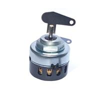 Formplas 8-poliges 0-1-2-3 Zündschloss mit 2 Universalschlüsseln für Auto Anhänger Traktor Bagger Schlepper Rasenmäher