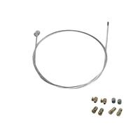 FortuneGlobe Kupplungszug, Durchmesser 2 mm, Universal, mit Kabelbindern, kompatibel mit Motorrädern, Quads und Rasenmähern, langlebiges und vielseitiges Reparaturset, unverzichtbares Teil für